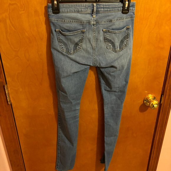 Hollister Low Rise Jean Legging Size 1R W25‎ L29 - Picture 8 of 12